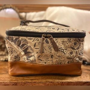 Myra bag cosmetic or shaving bag, NWT